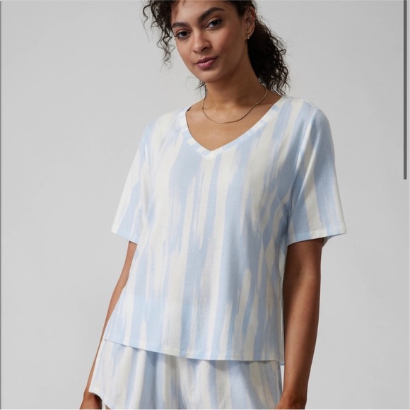 Athleta Nighttime Bliss Sleep Tee Size Medium - Picture 1 of 7